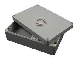 BUD INDUSTRIES PN-1324-DG Plastic Enclosure, Junction Box, ABS, 55.14 mm, 121.01 mm, 170.99 mm, IP65