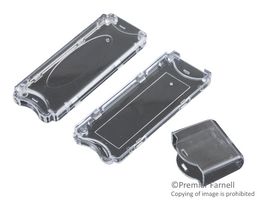 BUD INDUSTRIES USB-7201-C Plastic Enclosure, USB, Polycarbonate, 8.7 mm, 23 mm, 70.99 mm