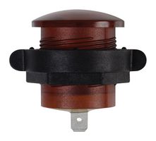 VCC / VISUAL COMMUNICATIONS COMPANY CNX722C200FVT LED Panel Mount Indicator, TuffLED™, Red, 28 VDC, 23.1 mm, 20 mA, 1.9 cd, IP67, NEMA 6P