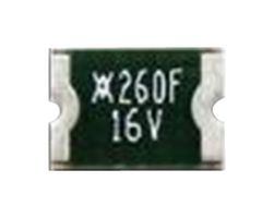 LITTELFUSE MINIASMDC260F/16-2 Resettable Fuse, PPTC, 1812 (4532 Metric), PolySwitch miniASMDC Series, 16 VDC, 2.6 A, 5 A, 5 s