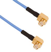 AMPHENOL SV MICROWAVE 7012-0802 RF / Coaxial Cable Assembly, 6 ", 152 mm, TFlex 405, SMP Right Angle Jack, SMP Right Angle Jack