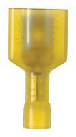 PANDUIT DNF10-250FIMB-Q Quick Disconnect Terminal, DNF-FIMB, Male Quick Disconnect, 6.35mm x 0.81mm, 0.25" x 0.032"