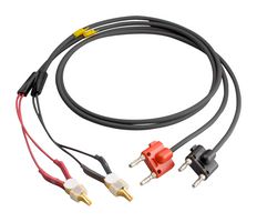 KEITHLEY 5806 Test Lead Set, Double Banana Plug, Test Clip x 2, 42 V, 3 A, Black, Red, 900 mm