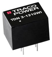TRACO POWER TDN 3-1219WI Isolated Through Hole DC/DC Converter, ITE, DIP, 4:1, 3 W, 1 Output, 9 V