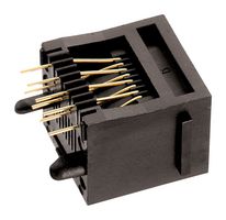 WURTH ELEKTRONIK 615008144221 Modular Connector, Modular Jack, 1 x 1 (Port), 8P8C, Cat5, Through Hole Mount