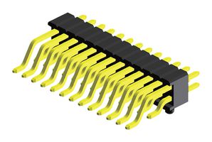 GREENCONN GPED201-2502A005C1BC Pin Header, Board-to-Board, 1.27 mm, 2 Rows, 50 Contacts, Surface Mount Right Angle, GPED201