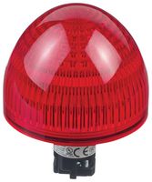 IDEC HW1P-5Q4R LED Panel Mount Indicator, Red, 24 V, 22 mm, 15 mA, IP65, NEMA 4X