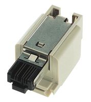 HARTING 09120033011 Heavy Duty Connector, Han-Brid, Insert, 2+PE Contacts, 3A, Plug, IDC Pin