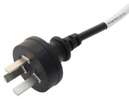 MULTICOMP PRO GW-151685 Mains Power Cord, Mains Plug, China to IEC 60320 C13, 1 m, 10 A, 250 VAC, Black