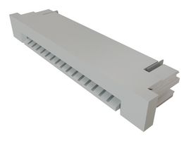 SAMTEC ZF1-15-01-T-WT FFC / FPC Board Connector, 1 mm, 15 Contacts, ZF1, Solder, Bottom, 1 Row