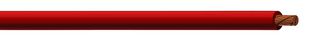 STAUBLI 61.7611-100-22 Wire, Silicone, Red, 11 AWG, 1036 x 0.07mm, 10 m