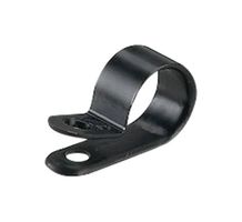 PANDUIT CCH62-S10-M0 Fastener, Screw Mount Cable Clamp, 15.7 mm, Nylon 6.6 (Polyamide 6.6), Black, 16.5 mm, 12.7 mm