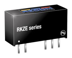 RECOM POWER RKZE-1205S Isolated Through Hole DC/DC Converter, ITE, SIP, 1:1, 2 W, 1 Output, 5 V