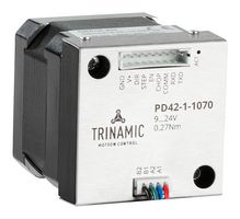 TRINAMIC / ANALOG DEVICES PD42-1-1070 Stepper Motor, Single Shaft, Hybrid, 42 mm, Bipolar, 1.8 °, 0.22 N-m, 1 A