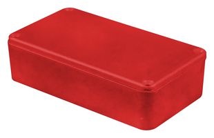 HAMMOND 1590B2RD Metal Enclosure, Small, Diecast Aluminium, 34 mm, 60.5 mm, 112 mm, IP54