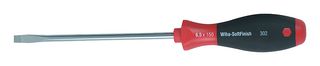WIHA 30210 Screwdriver, Slotted, 100 mm Blade, 3.5 mm Tip, 204 mm Overall