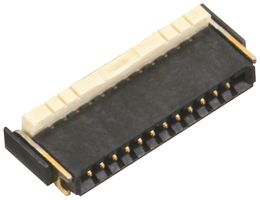 PANASONIC AYF533435 FFC / FPC Board Connector, 0.5 mm, 34 Contacts, Receptacle, Y5B, Surface Mount, Top, Bottom