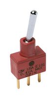 C&K COMPONENTS E103SD1CBE Toggle Switch, Miniature, On-Off-On, SPDT, Non Illuminated, E Series, Through Hole