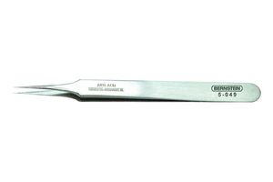 BERNSTEIN WERKZEUGFABRIK 5-049 Tweezer, SMD, Straight, Pointed, Stainless Steel, 110 mm Length