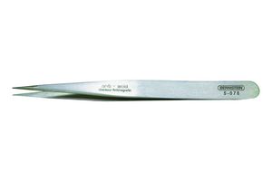 BERNSTEIN WERKZEUGFABRIK 5-078 Tweezer, SMD, Straight, Pointed, Stainless Steel, 130 mm Length