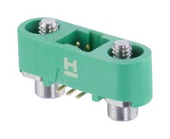 HARWIN G125-MS10605M3P Pin Header, Black / Green, Wire-to-Board, 1.25 mm, 2 Rows, 6 Contacts, Surface Mount, Gecko SL G125