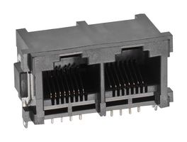 WURTH ELEKTRONIK 615008149521L Modular Connector, RJ45 Jack, 1 x 1 (Port), 8P8C, Through Hole Mount