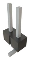 SAMTEC TSM-102-01-T-SV Pin Header, Board-to-Board, 2.54 mm, 1 Rows, 2 Contacts, Surface Mount, TSM Series