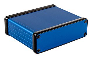 HAMMOND 1455L801BU.. Metal Enclosure, Small, Aluminium, 31 mm, 108 mm, 80 mm