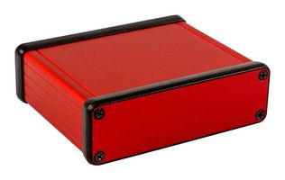 HAMMOND 1455L801RD Metal Enclosure, Small, Aluminium, 31 mm, 108 mm, 80 mm