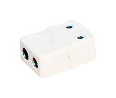 OMEGA NHX-KI-F. Thermocouple Connector, Standard, Green, NHX Series, Ceramic, Ultra High Temperature, Type K, Socket