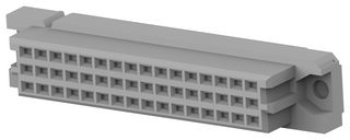 TE CONNECTIVITY - AMP 5535070-4 DIN 41612 Connector, Eurocard Type 1/2C, 48 Contacts, Receptacle, 2.54 mm, 3 Row, a + b + c