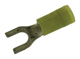 MOLEX 19198-0047 Fork / Spade Tongue Terminal, Avikrimp 19198 Series, 12AWG to 10AWG, 5 mm², M4, #8