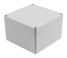 HAMMOND 1554QA2GY Plastic Enclosure, Multipurpose, Polycarbonate, 90 mm, 140 mm, 140 mm, IP68