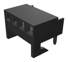 MOLEX 22-15-2046 PCB Receptacle, Board-to-Board, 2.54 mm, 1 Rows, 4 Contacts, Female Receptacle