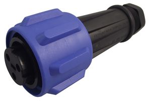 BULGIN LIMITED PX0911/03/S Circular Connector, Circular Power Connector, Buccaneer 900 Series, Cable Mount Receptacle