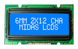 MIDAS DISPLAYS MC21205A6WR1-BNMLW