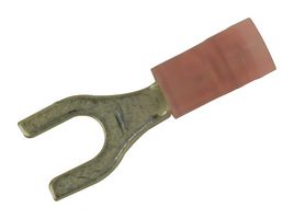 MOLEX 19198-0070 Fork / Spade Tongue Terminal, Avikrimp 19198 Series, 22AWG to 18AWG, 0.8 mm², M3.5, #6