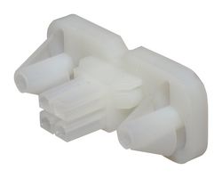 MOLEX 15-06-0040 Connector Housing, Natural (White), Mini-Fit BMI 42474 Series, Receptacle, 4 Ways, 4.2 mm