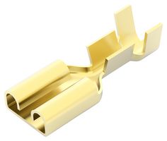TE CONNECTIVITY - AMP 42281-1 Quick Disconnect Terminal, FASTON 250, Female Quick Disconnect, 6.35mm x 0.81mm, 0.25" x 0.032"