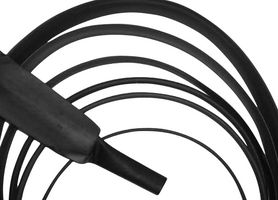 TE CONNECTIVITY - RAYCHEM ZH-100-3/8-0-SP Heat Shrink Tubing, 2:1, 0.38 ", 9.5 mm, Black, 246 ft, 75 m