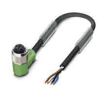 PHOENIX CONTACT 1415608 Sensor Cable, 90° M12 Receptacle, Free End, 4 Positions, 10 m, 33 ft