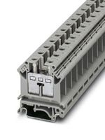 PHOENIX CONTACT 3006153 DIN Rail Mount Terminal Block, 2 Ways, 12 AWG, 4 AWG, 16 mm², Screw, 76 A