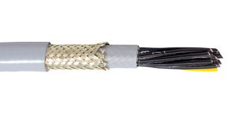 ALPHA WIRE 65264CY SL005 Multicore Cable, Screened, 4 Core, 26 AWG, 0.14 mm², 100 ft, 30 m