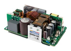 RECOM POWER RACM550-24SG/OF AC/DC Open Frame Power Supply (PSU), ITE, Household & Medical, 1 Output, 550W, 300 W