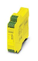PHOENIX CONTACT 2963954 Safety Relay, 24 VAC/VDC, 4PST-NO, SPST-NC, PSRclassic Series, DIN Rail, 6 A, Push In