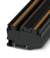 PHOENIX CONTACT 3212172 Fused Terminal Block, Flat, 2 Ways, 6 mm², Push In, 30 A