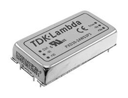 TDK-LAMBDA PXD20-24D12 Isolated Through Hole DC/DC Converter, ITE, DIP, 2:1, 20 W, 2 Output, 12 V