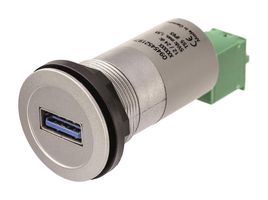 HARTING 09454521979 USB Charger Receptacle, Har-Port, USB 2.0, 1 Port, USB Type A