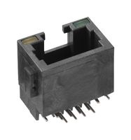 WURTH ELEKTRONIK 615008150121 Modular Connector, Tab Up, RJ45 Jack, 1 x 1 (Port), 8P8C, Through Hole Mount