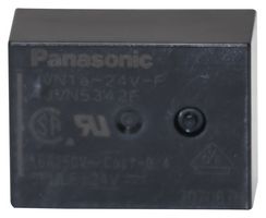 PANASONIC AJVN5342F Power Relay, SPST-NO, 24 VDC, 16 A, JV-N Series, Through Hole, Non Latching